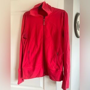 Lulu lemon zip up, size 12
